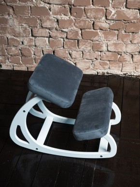 Балансирующий коленный стул Конёк Горбунёк (Белый) в Лабытнанги - labytnangi.mebel-74.com | фото