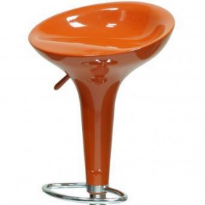 Барный стул Barneo N-100 Bomba оранжевый глянец в Лабытнанги - labytnangi.mebel-74.com | фото