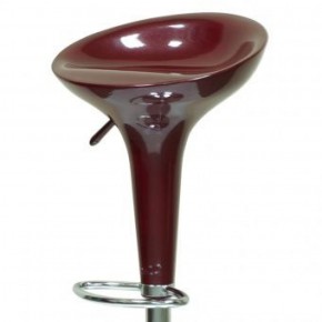 Барный стул Barneo N-100 Bomba вишневый глянец (бургундия) в Лабытнанги - labytnangi.mebel-74.com | фото