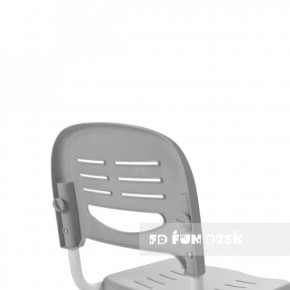 Комплект парта + стул трансформеры Cantare Grey в Лабытнанги - labytnangi.mebel-74.com | фото