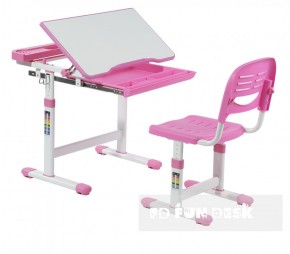 Комплект парта + стул трансформеры Cantare Pink в Лабытнанги - labytnangi.mebel-74.com | фото