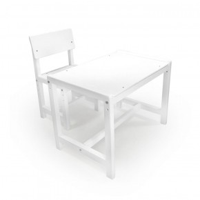 Детский растущий комплект стол и стул Я САМ "Лофт" (Белый, Белый) в Лабытнанги - labytnangi.mebel-74.com | фото