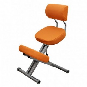 Коленный стул со спинкой Smartstool КМ01ВМ + Чехлы в Лабытнанги - labytnangi.mebel-74.com | фото