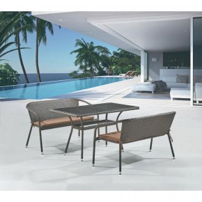 Комплект мебели из иск. ротанга T286A/S139A-W53 Brown в Лабытнанги - labytnangi.mebel-74.com | фото