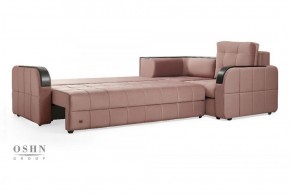 Комплект мягкой мебели Остин HB-178-18 (Велюр) Угловой + 1 кресло в Лабытнанги - labytnangi.mebel-74.com | фото