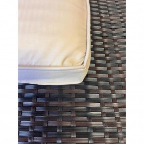 Комплект плетеной мебели  YR822Br Brown-Beige (подушка бежевая) в Лабытнанги - labytnangi.mebel-74.com | фото