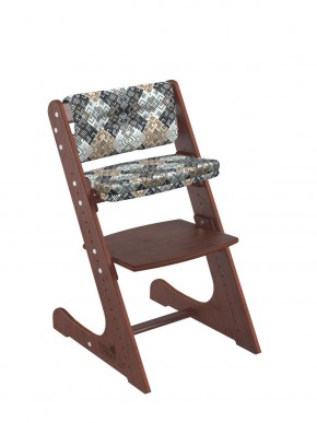 Комплект растущий стул и подушки Конёк Горбунёк Комфорт  (Тик, Лабиринт) в Лабытнанги - labytnangi.mebel-74.com | фото