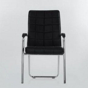 Кресло Barneo K-14 для посетителей и переговорных (черный) в Лабытнанги - labytnangi.mebel-74.com | фото