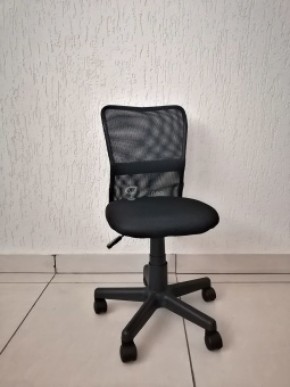 Кресло Barneo K-401 детское (черная ткань/сетка) в Лабытнанги - labytnangi.mebel-74.com | фото