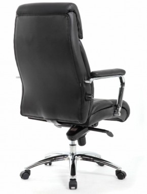 Кресло BRABIX PREMIUM "Phaeton EX-502" (кожа с компаньоном, хром, черное) 530882 в Лабытнанги - labytnangi.mebel-74.com | фото