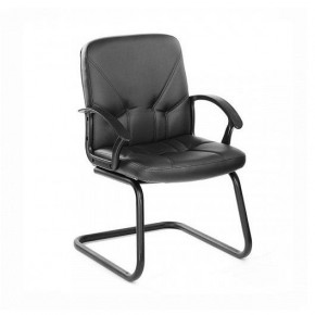 Кресло ЧИП ультра 365 (черный) на полозьях в Лабытнанги - labytnangi.mebel-74.com | фото
