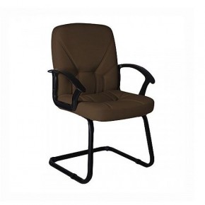 Кресло ЧИП ультра 365 (коричневый) на полозьях в Лабытнанги - labytnangi.mebel-74.com | фото