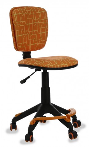Кресло детское Бюрократ CH-204-F/GIRAFFE оранжевый в Лабытнанги - labytnangi.mebel-74.com | фото