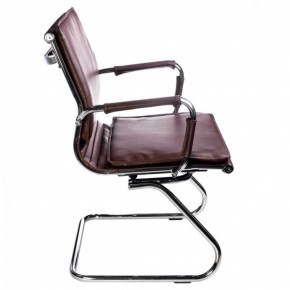 Кресло для посетителя Бюрократ CH-993-Low-V/Brown коричневый в Лабытнанги - labytnangi.mebel-74.com | фото