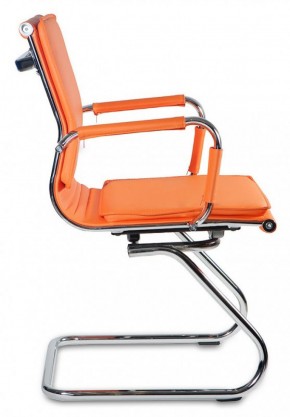 Кресло для посетителя Бюрократ CH-993-Low-V/orange оранжевый в Лабытнанги - labytnangi.mebel-74.com | фото