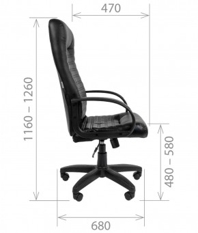 Кресло для руководителя CHAIRMAN 480 LT (Экокожа) в Лабытнанги - labytnangi.mebel-74.com | фото