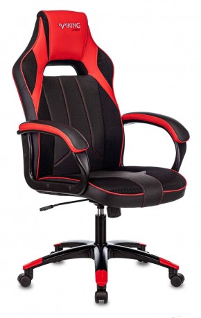 Кресло игровое Бюрократ VIKING 2 AERO RED черный/красный в Лабытнанги - labytnangi.mebel-74.com | фото