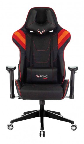 Кресло игровое Бюрократ VIKING 4 AERO RED черный/красный в Лабытнанги - labytnangi.mebel-74.com | фото