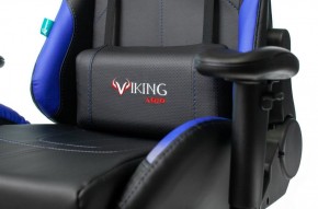 Кресло игровое Бюрократ VIKING 5 AERO BLUE черный/синий в Лабытнанги - labytnangi.mebel-74.com | фото