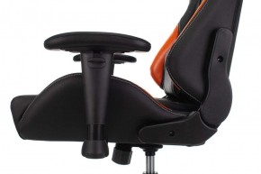 Кресло игровое Бюрократ VIKING 5 AERO ORANGE черный/оранжевый в Лабытнанги - labytnangi.mebel-74.com | фото