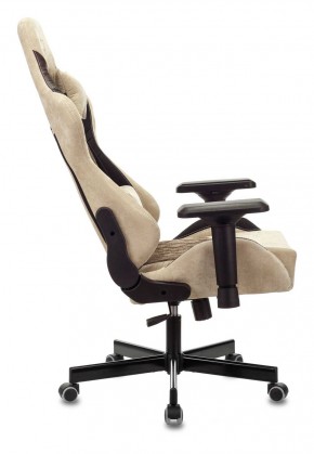 Кресло игровое Бюрократ VIKING 7 KNIGHT BR FABRIC коричневый/бежевый в Лабытнанги - labytnangi.mebel-74.com | фото