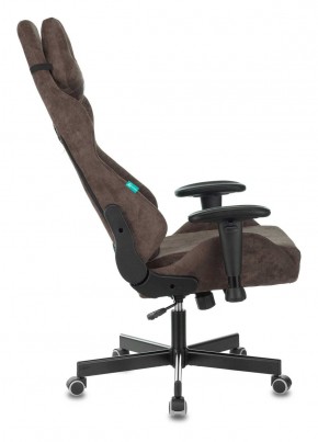 Кресло игровое Бюрократ VIKING KNIGHT LT10 FABRIC коричневый в Лабытнанги - labytnangi.mebel-74.com | фото