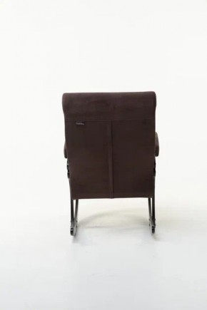 Кресло-качалка КОРСИКА 34-Т-AC (кофе) в Лабытнанги - labytnangi.mebel-74.com | фото