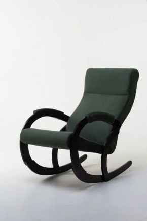 Кресло-качалка КОРСИКА 34-Т-AG (зеленый) в Лабытнанги - labytnangi.mebel-74.com | фото