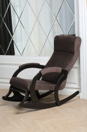 Кресло-качалка МАРСЕЛЬ 33-Т-AC (кофе) в Лабытнанги - labytnangi.mebel-74.com | фото