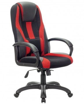 Кресло компьютерное BRABIX PREMIUM "Rapid GM-102" (экокожа/ткань, черное/красное) 532107 в Лабытнанги - labytnangi.mebel-74.com | фото
