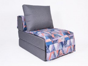 Кресло-кровать бескаркасное Харви (серый-сноу деним) в Лабытнанги - labytnangi.mebel-74.com | фото