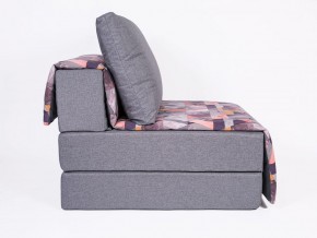 Кресло-кровать бескаркасное Харви (серый-сноу манго) в Лабытнанги - labytnangi.mebel-74.com | фото