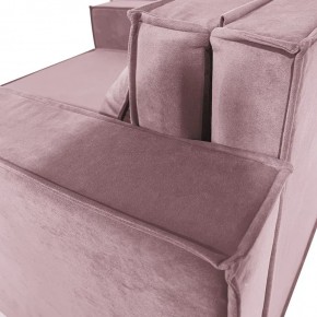 Кресло-кровать Принц КК1-ВР (велюр розовый) в Лабытнанги - labytnangi.mebel-74.com | фото