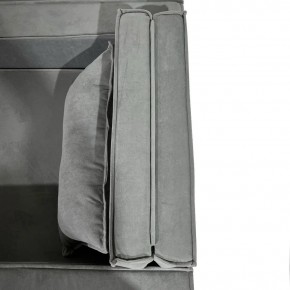 Кресло-кровать Принц КК1-ВСе (велюр серый) в Лабытнанги - labytnangi.mebel-74.com | фото