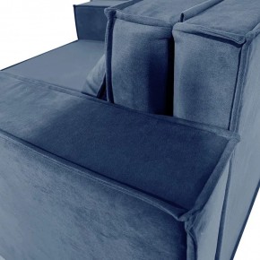 Кресло-кровать Принц КК1-ВСи (велюр синий) в Лабытнанги - labytnangi.mebel-74.com | фото
