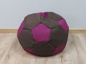 Кресло-мешок Мяч S (Savana Chocolate-Savana Berry) в Лабытнанги - labytnangi.mebel-74.com | фото