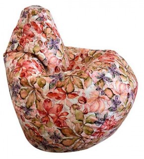 Кресло-мешок Цветы L в Лабытнанги - labytnangi.mebel-74.com | фото