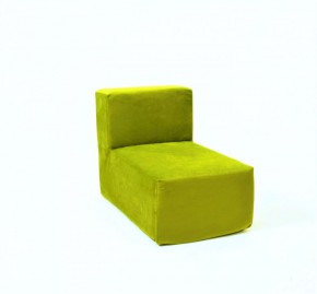 Кресло-модуль бескаркасное Тетрис 30 (Зеленый) в Лабытнанги - labytnangi.mebel-74.com | фото