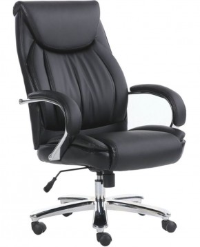 Кресло офисное BRABIX PREMIUM "Advance EX-575" (хром, экокожа, черное) 531825 в Лабытнанги - labytnangi.mebel-74.com | фото