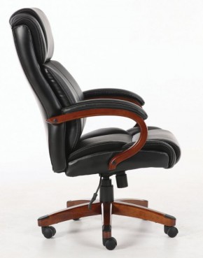 Кресло офисное BRABIX PREMIUM "Magnum EX-701" (дерево, рециклированная кожа, черное) 531827 в Лабытнанги - labytnangi.mebel-74.com | фото
