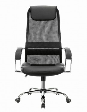 Кресло офисное BRABIX PREMIUM "Stalker EX-608 CH" (хром, ткань-сетка/кожзам, черное) 532091 в Лабытнанги - labytnangi.mebel-74.com | фото