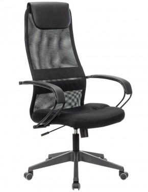 Кресло офисное BRABIX PREMIUM "Stalker EX-608 PL" (ткань-сетка/кожзам, черное) 532090 в Лабытнанги - labytnangi.mebel-74.com | фото