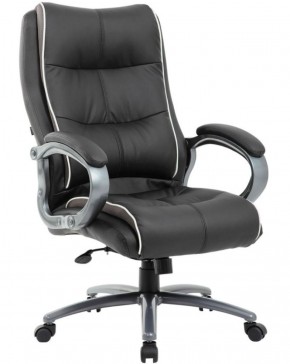 Кресло офисное BRABIX PREMIUM "Strong HD-009" (экокожа черная, ткань серая) 531945 в Лабытнанги - labytnangi.mebel-74.com | фото