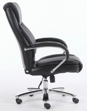 Кресло офисное BRABIX "Advance EX-575" (хром/экокожа/черное) 531825 в Лабытнанги - labytnangi.mebel-74.com | фото