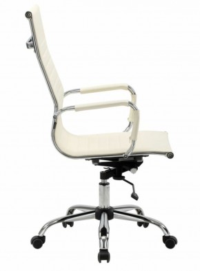 Кресло офисное BRABIX "Energy EX-509" (экокожа, хром, бежевое) 531166 в Лабытнанги - labytnangi.mebel-74.com | фото