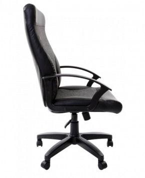 Кресло офисное BRABIX "Trust EX-535" (экокожа/черная/ткань серая) 531383 в Лабытнанги - labytnangi.mebel-74.com | фото
