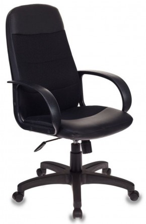 Кресло руководителя Бюрократ CH-808AXSN/LBL+TW-11 черный в Лабытнанги - labytnangi.mebel-74.com | фото