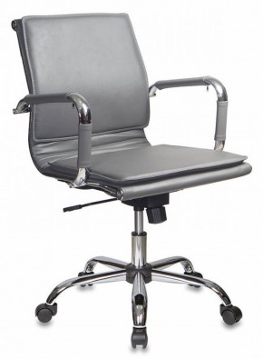 Кресло руководителя Бюрократ CH-993-LOW/GREY серый в Лабытнанги - labytnangi.mebel-74.com | фото