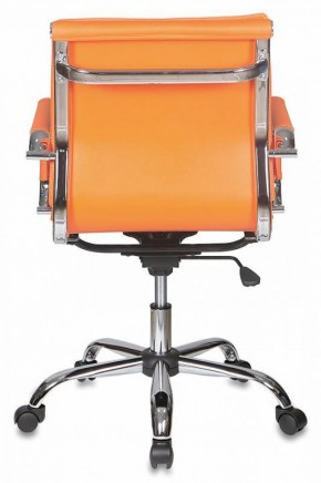 Кресло руководителя Бюрократ CH-993-LOW/ORANGE оранжевый в Лабытнанги - labytnangi.mebel-74.com | фото