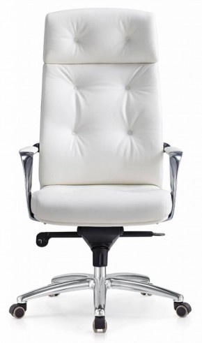 Кресло руководителя Бюрократ _DAO/WHITE белый в Лабытнанги - labytnangi.mebel-74.com | фото